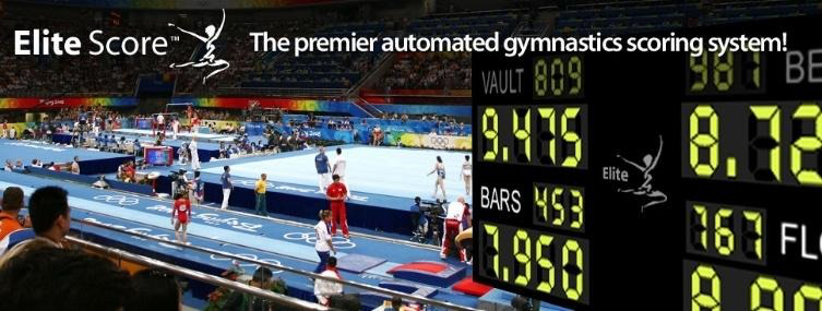 EliteScore — the premier automated gymnastics scoring system